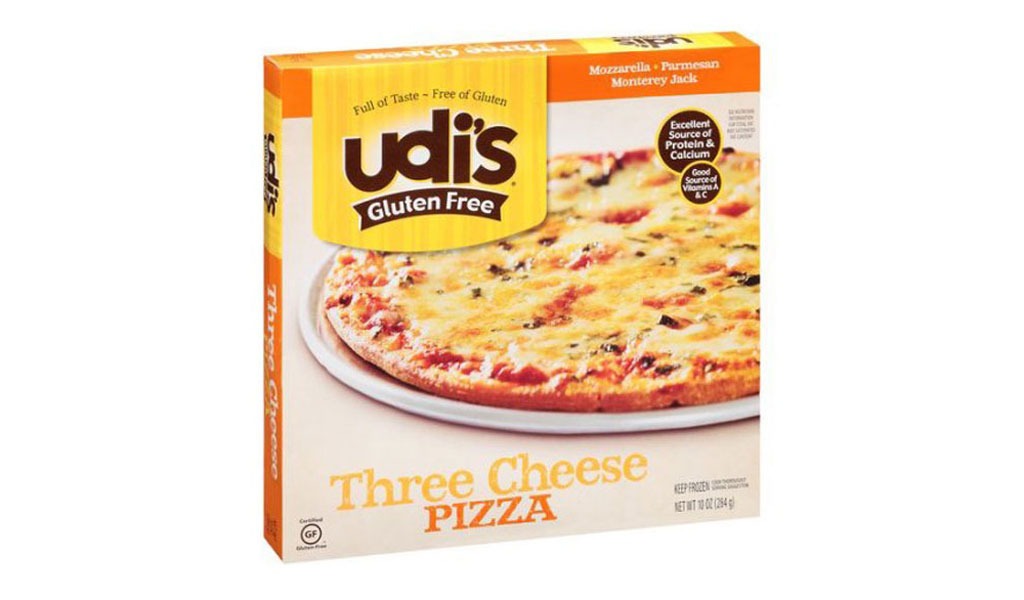 udi's gf three cheese pizza