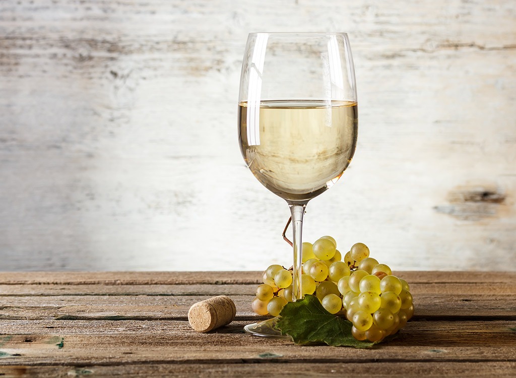 white wine glass