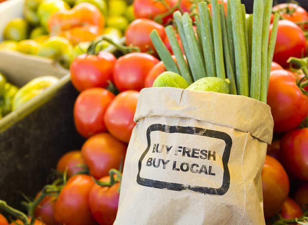 fresh local ingredients