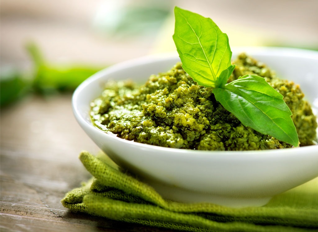 Pesto - foods that increase libido