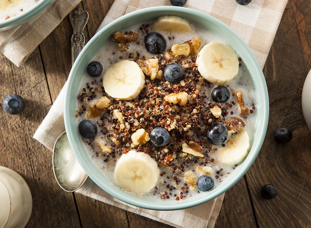 maple walnut breakfast quinoa