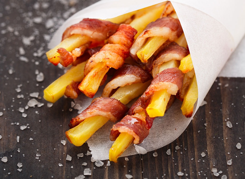 Nutrition Insider Wendy's New Baconator French Fries — Eat This Not That