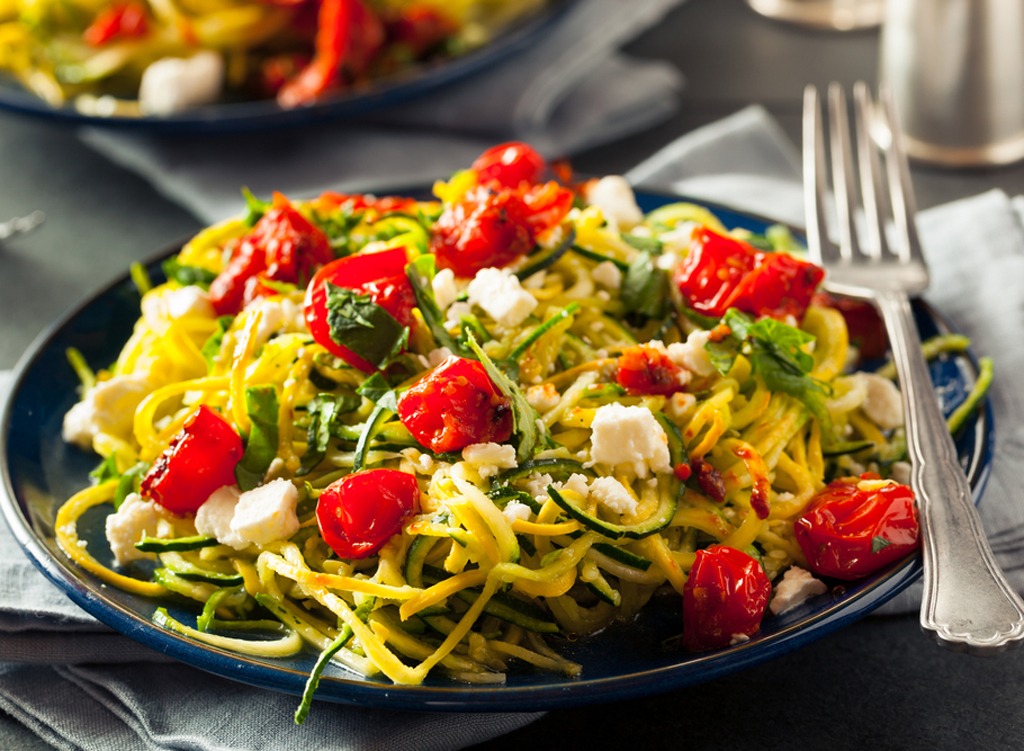 spiralized zoodles