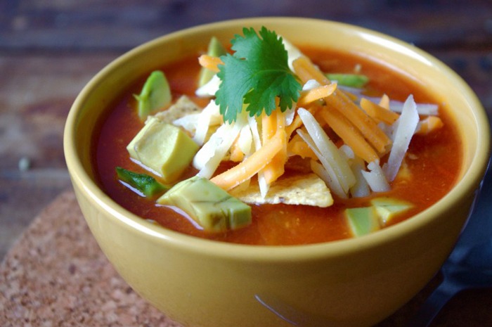 20-Minute Chicken Tortilla Soup