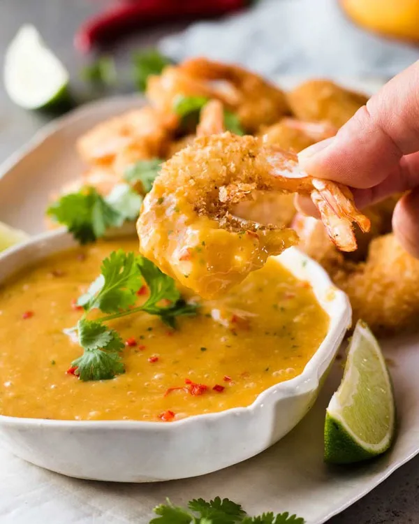 Recipe: Sweet Chili-Coconut Shrimp with Mango Rice & Snow Peas