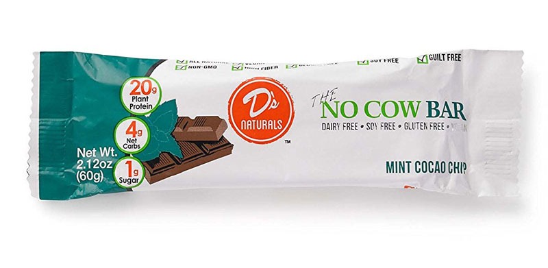 No Cow Bar Mint Chocolate Chip