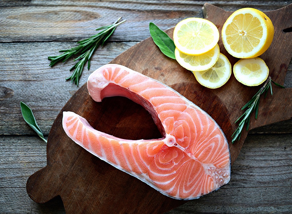 Salmon steak