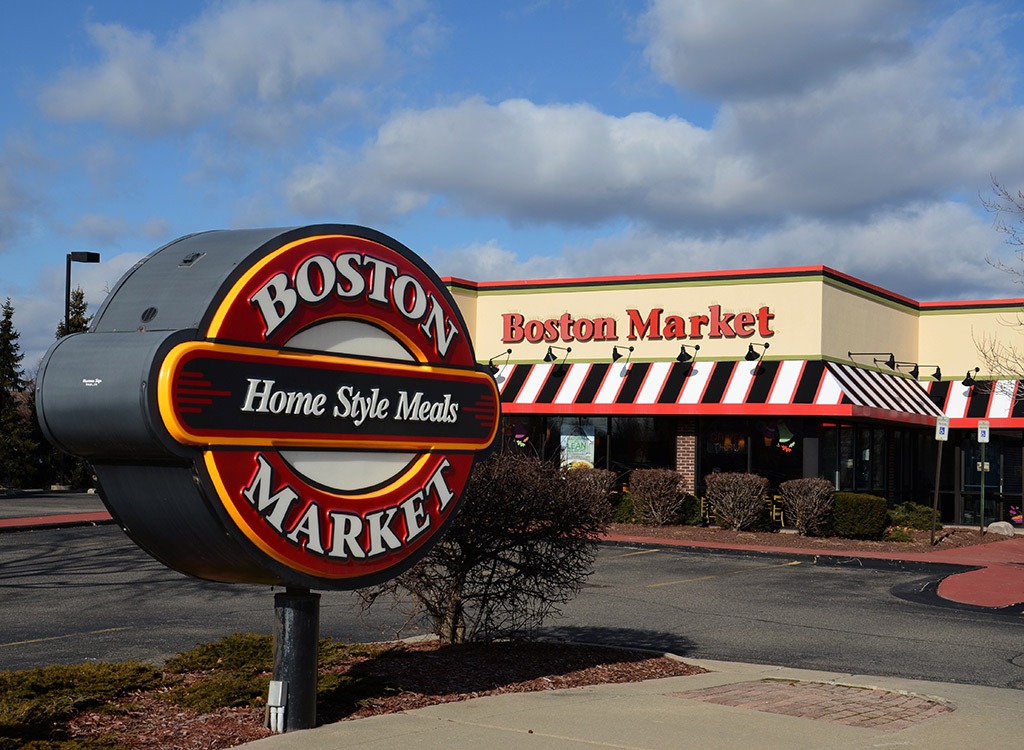 Fast food guide boston market