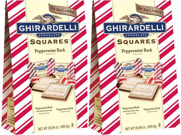 GHIRARDELLI SQUARES PEPPERMINT BARK