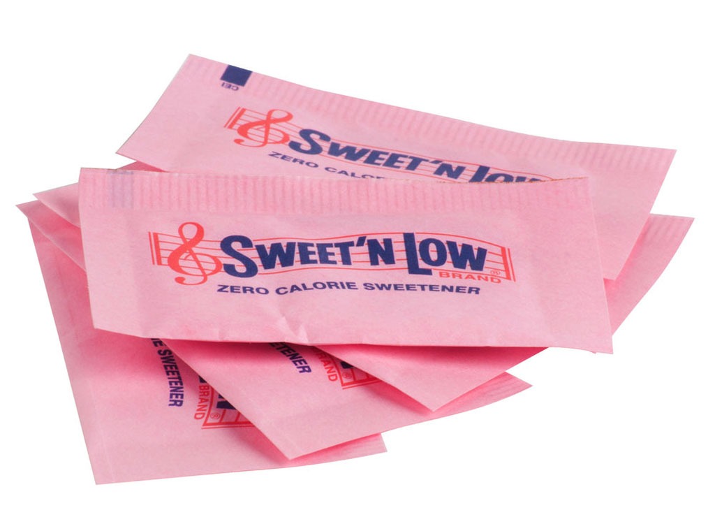 Sweeteners ranked saccharin