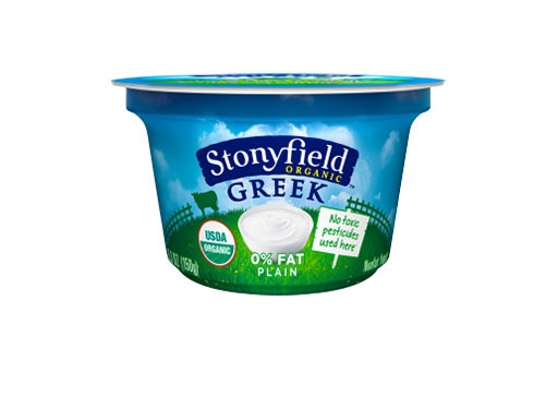 stonyfield organic greek yogurt