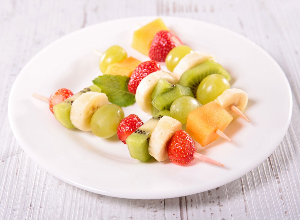 Banana recipes fruit kabob