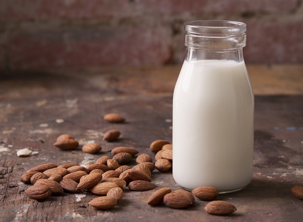 Bikini body almond milk