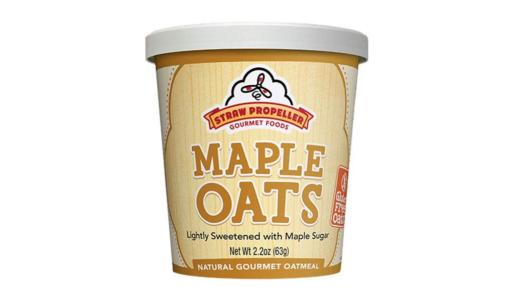 straw propeller maple oats