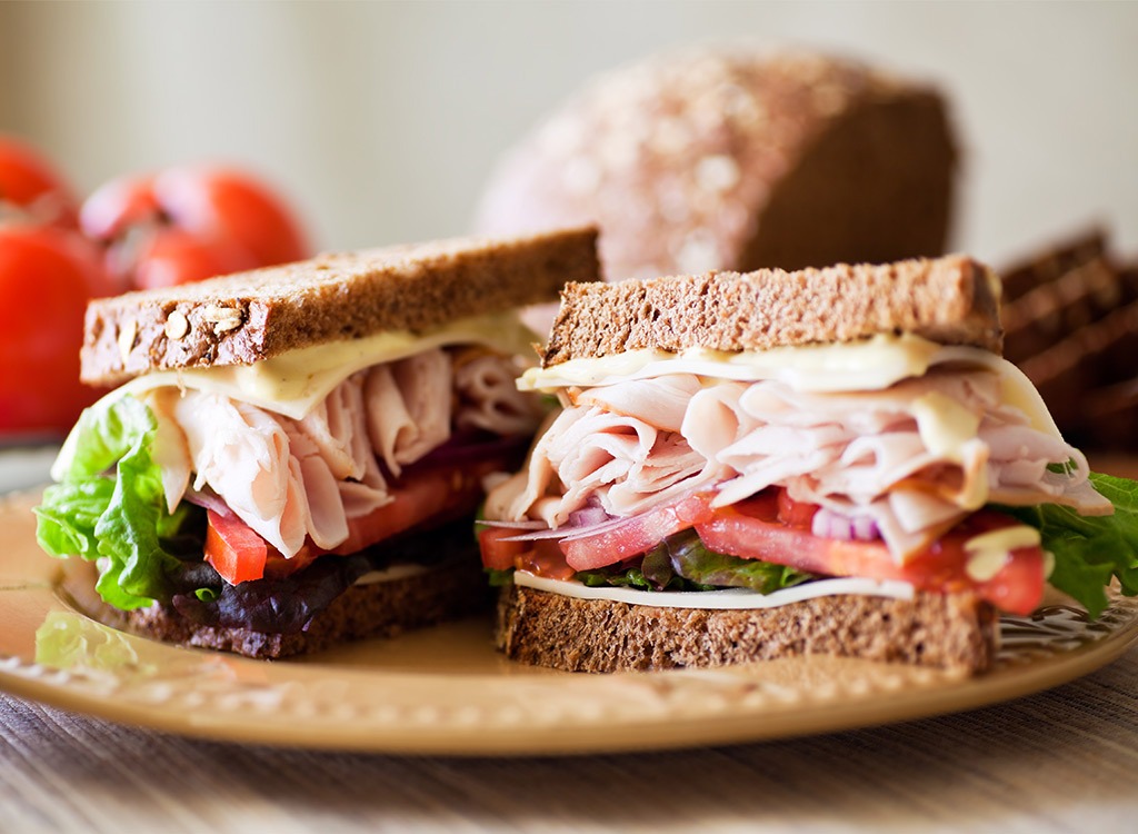 turkey deli sandwich