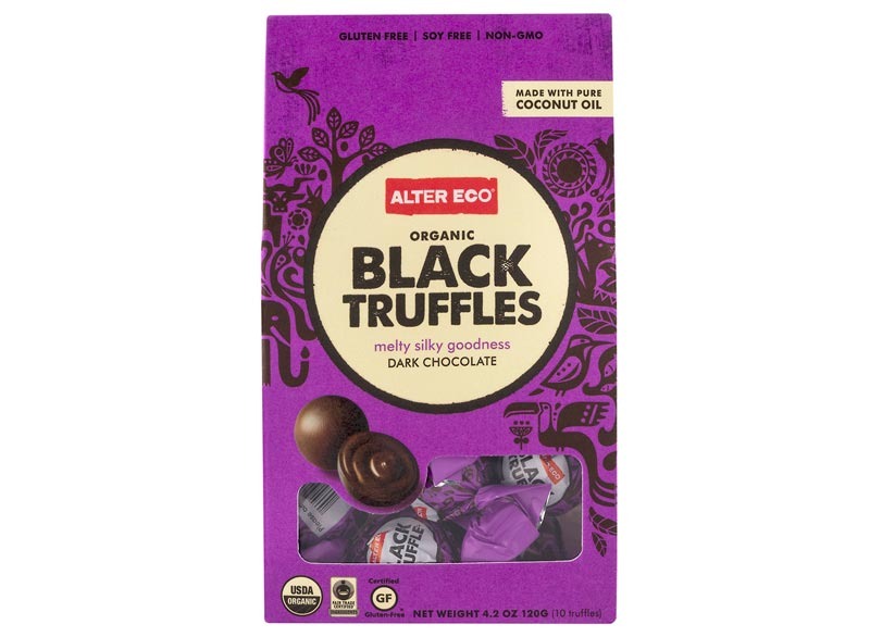 alter eco organic dark chocolate black truffles