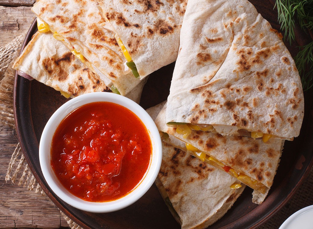 quesadillas