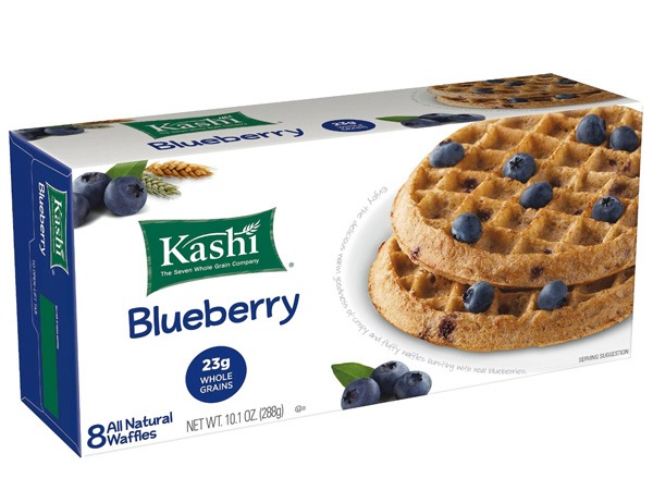 kashi blueberry waffles