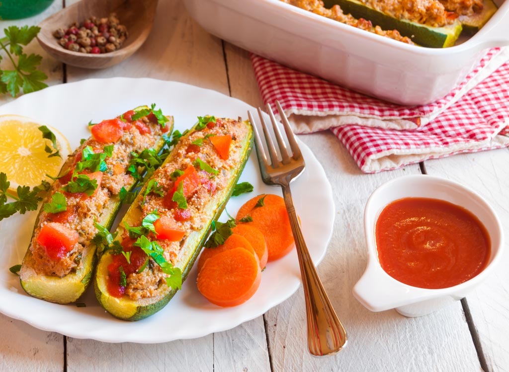 stuffed zucchini boats