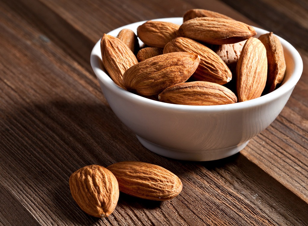 good sources of fiber almonds