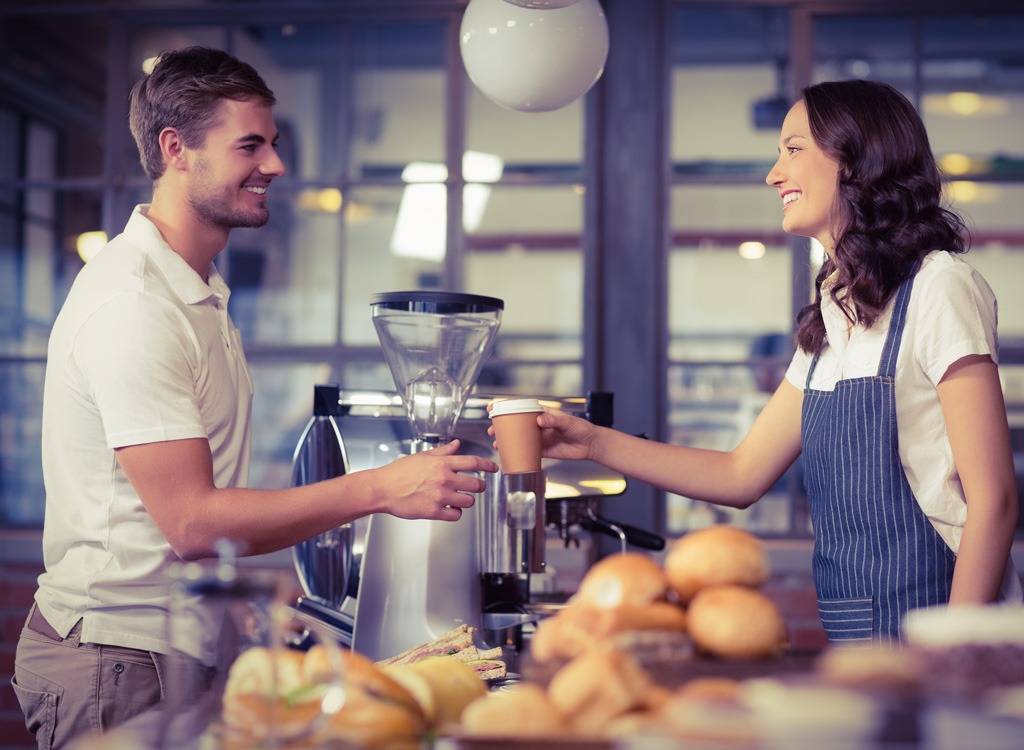 Barista coffee shop