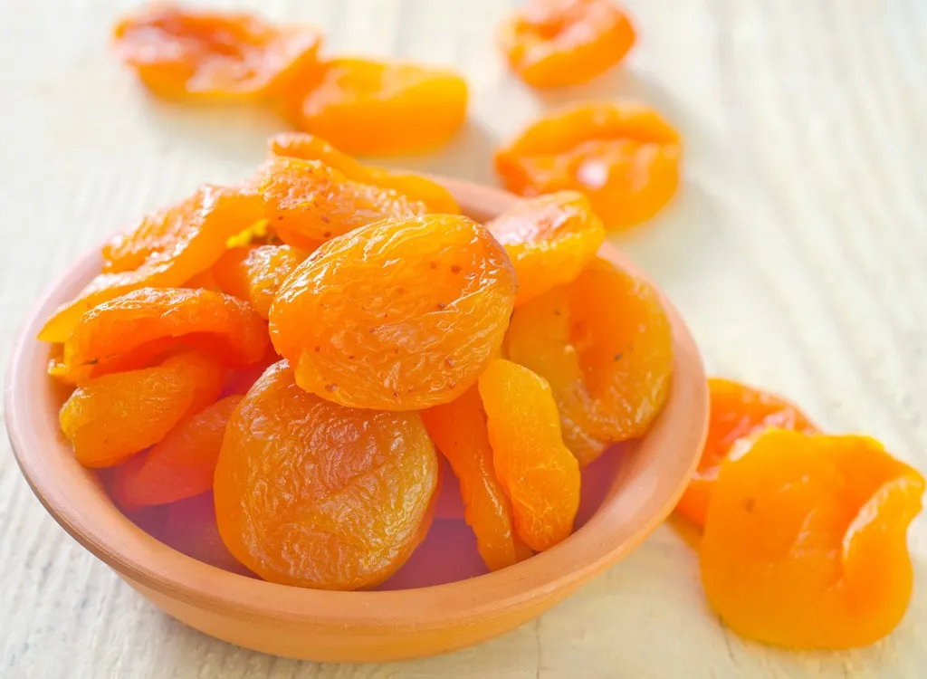 Dried apricots