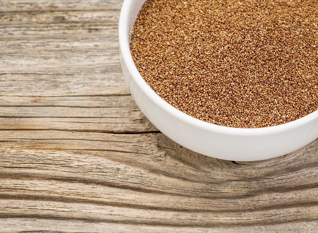 best high protein foods for weight loss - teff