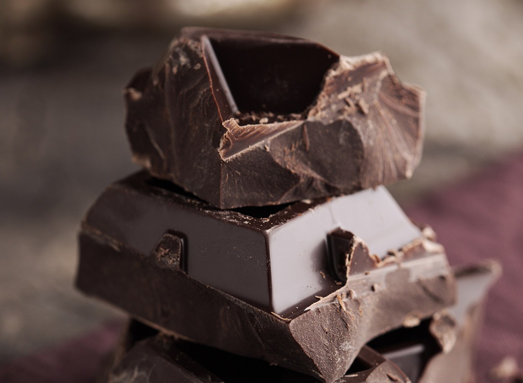 Chocolate chunks - best foods for gut health