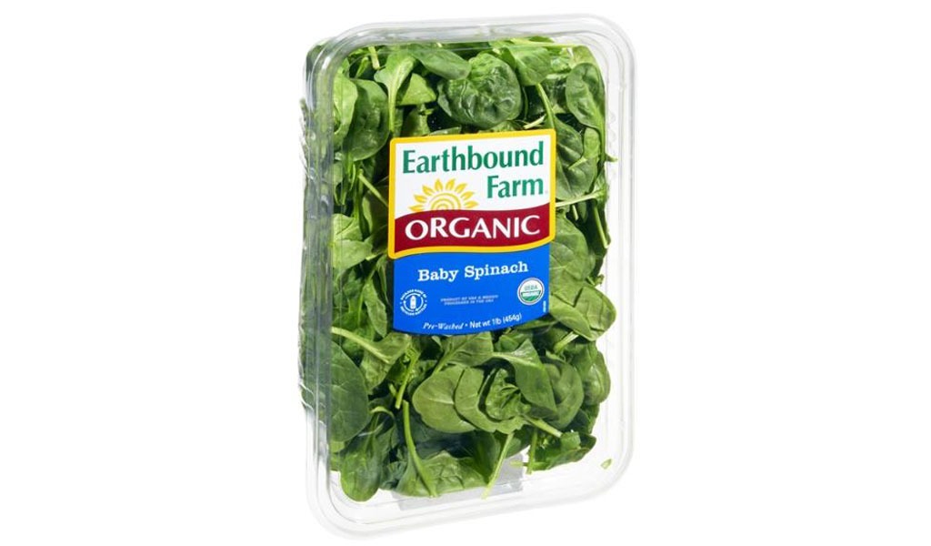 box of spinach