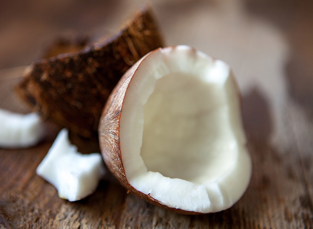 coconut 11 foods end bad moods