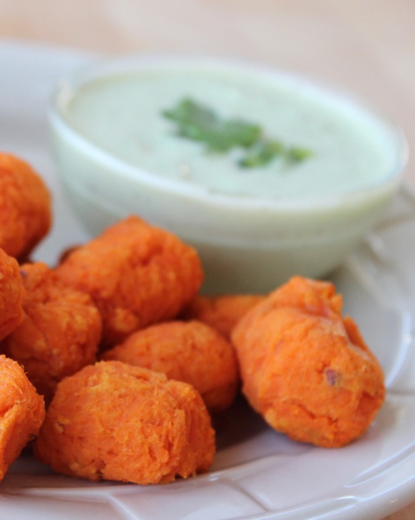 baked sweet potato tots