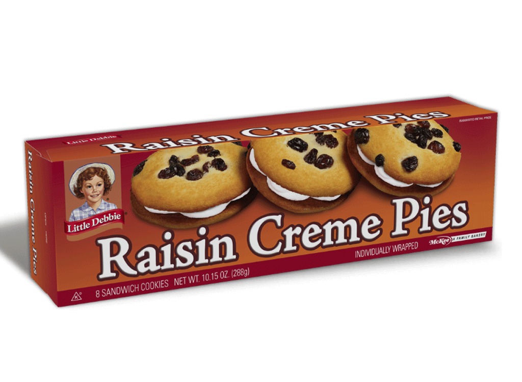 raisin creme pies