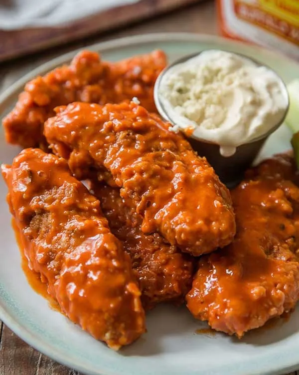 crispy buffalo chicken fingers