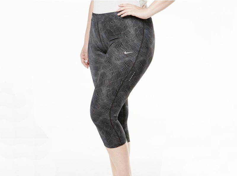 nike dri-fit printed cropped leggings