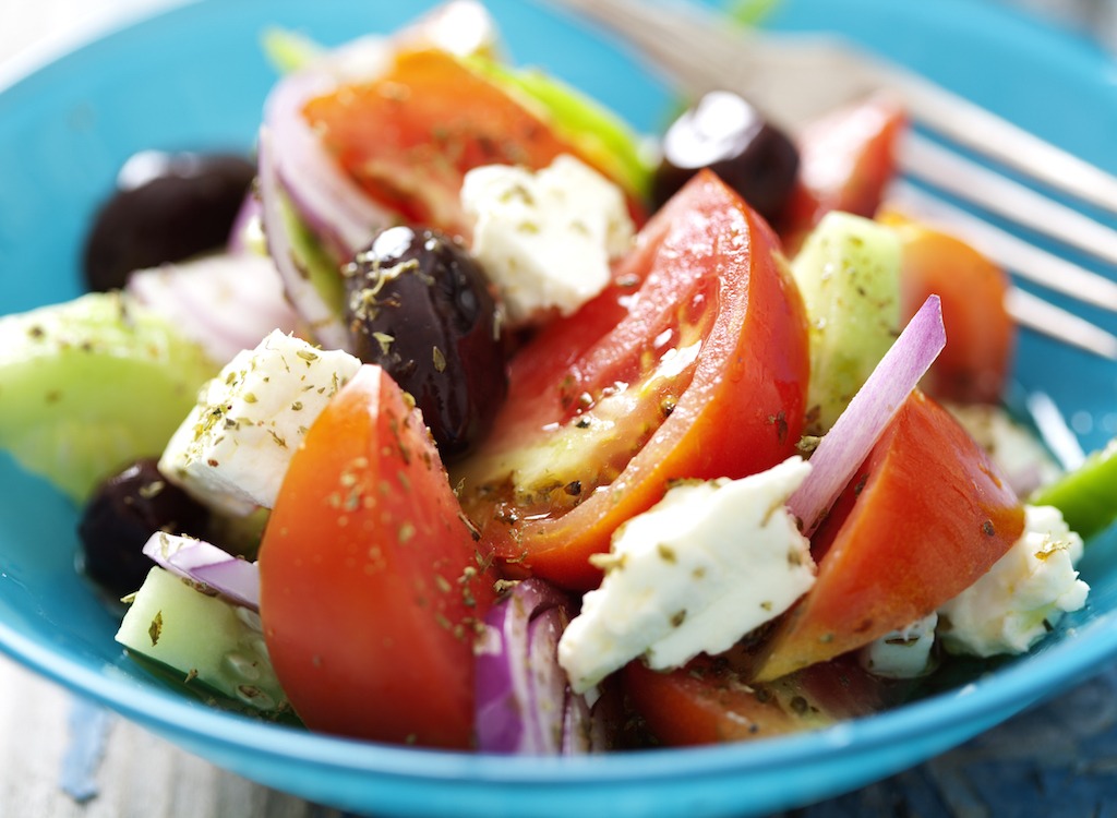 greek vegetable salad