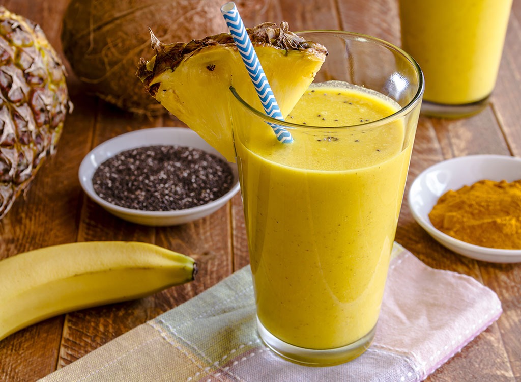 tropical chia smoothie