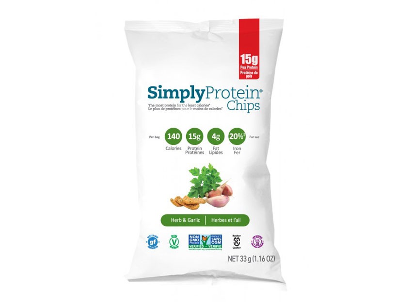 simply protein herb chip