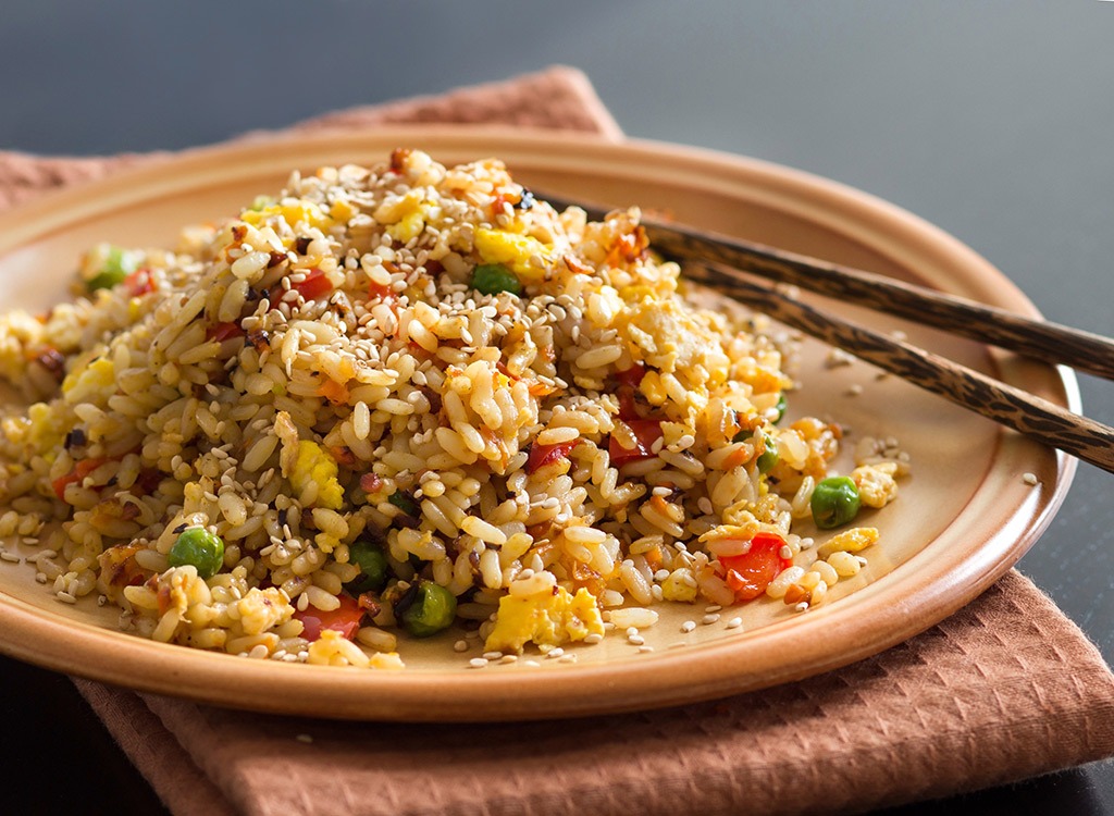 Prepare for nutrition fried rice