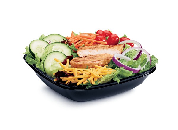 jack in the box grilled chicken salad