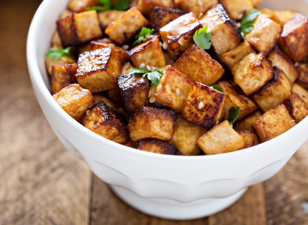 Fried tofu