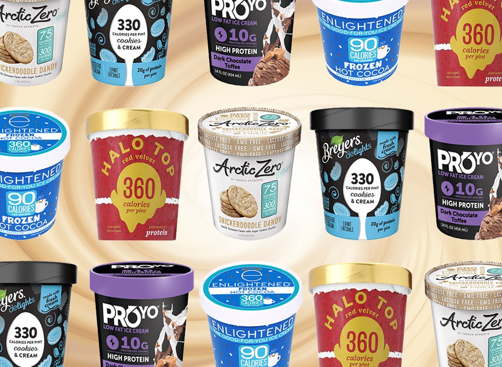 low cal ice cream tesco