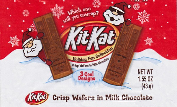 KIT KAT HOLIDAY CANDY BARS