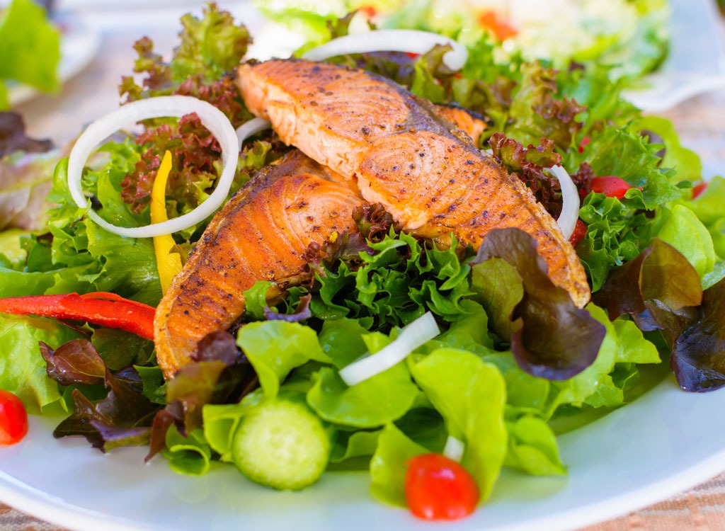 Salmon salad