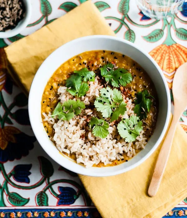 Resistant starch recipes Slow Cooker Red Lentil Dal