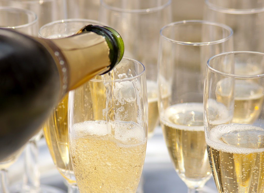 Champagne - healthy alcoholic drinks