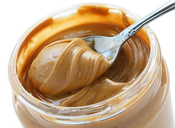 peanut butter and spoon