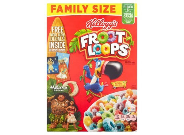 kelloggs froot loops whole grain cereal