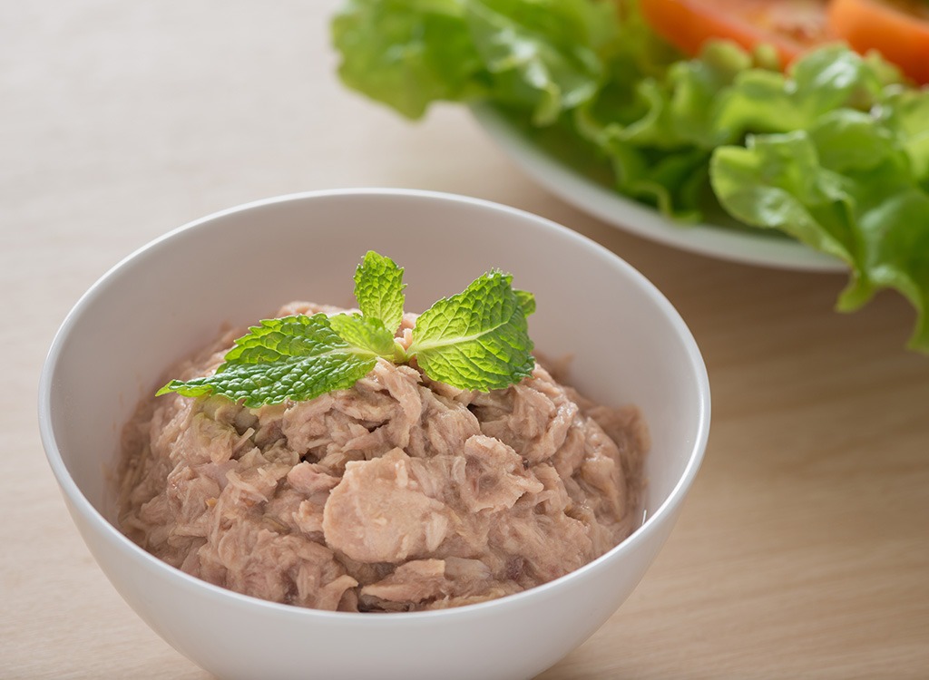 Canned tuna light