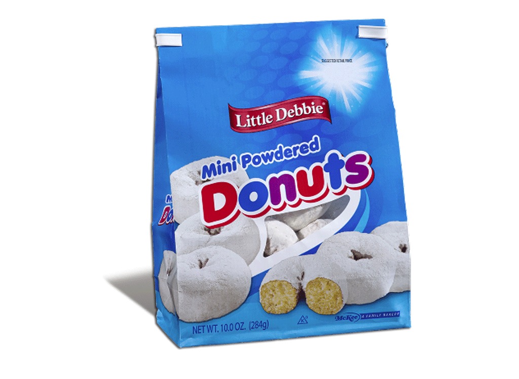 mini powdered donuts
