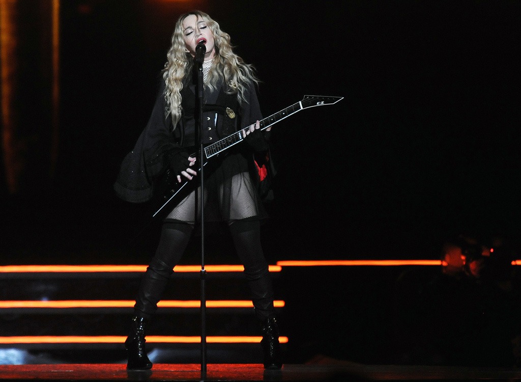 Madonna singing